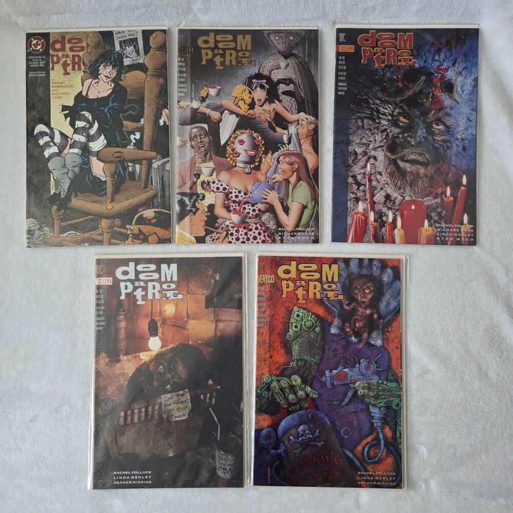 Doom Patrol Vertigo‎ Comic Lot – Issues #63–65, 67–68 (1992–1993 DC)
